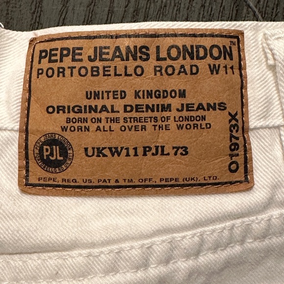 Vintage Pepe White Jeans - - Picture 7 of 7